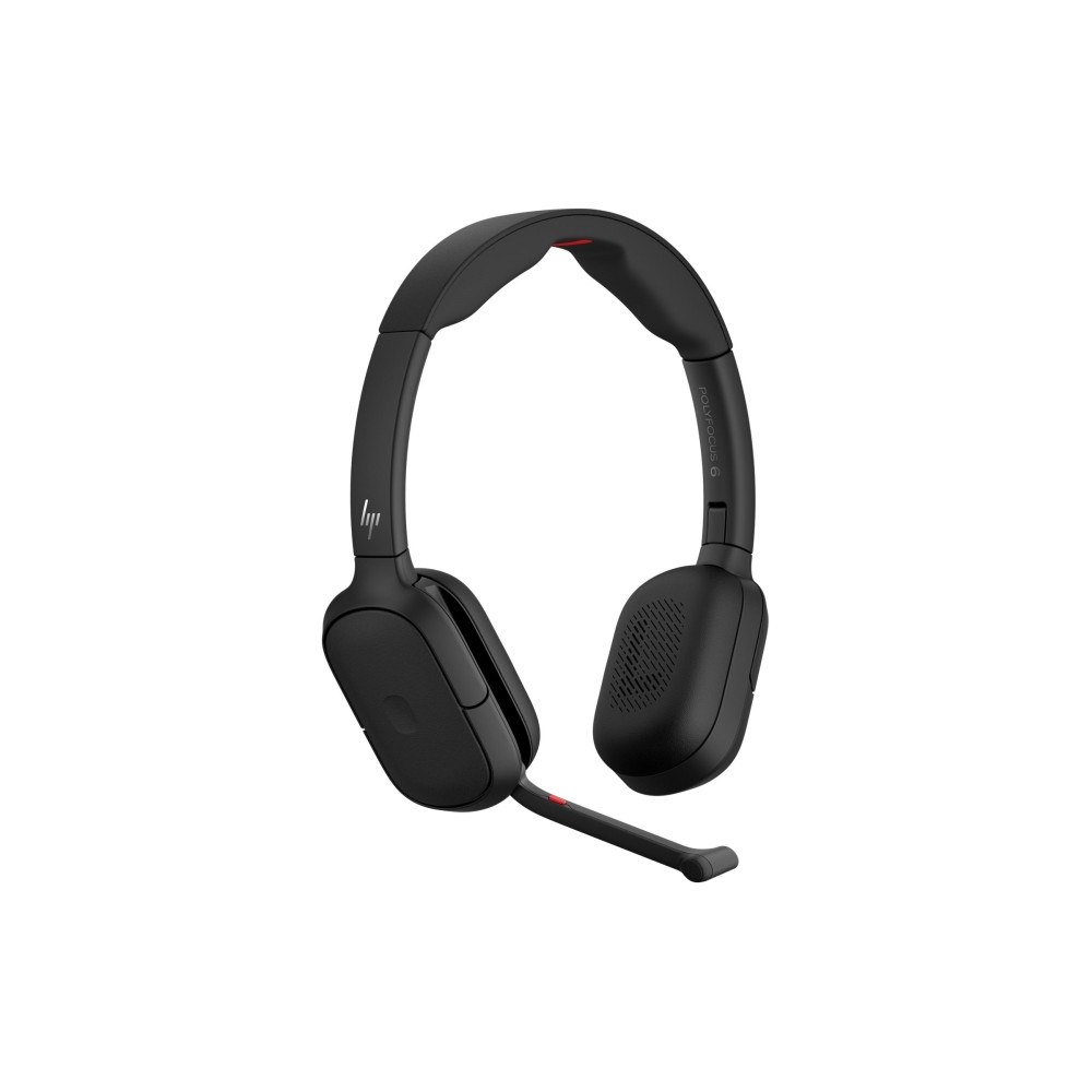 HP HP Poly Focus 625 - headset - USB-C via Bluetooth-adapter - Microsoft Teams Certified