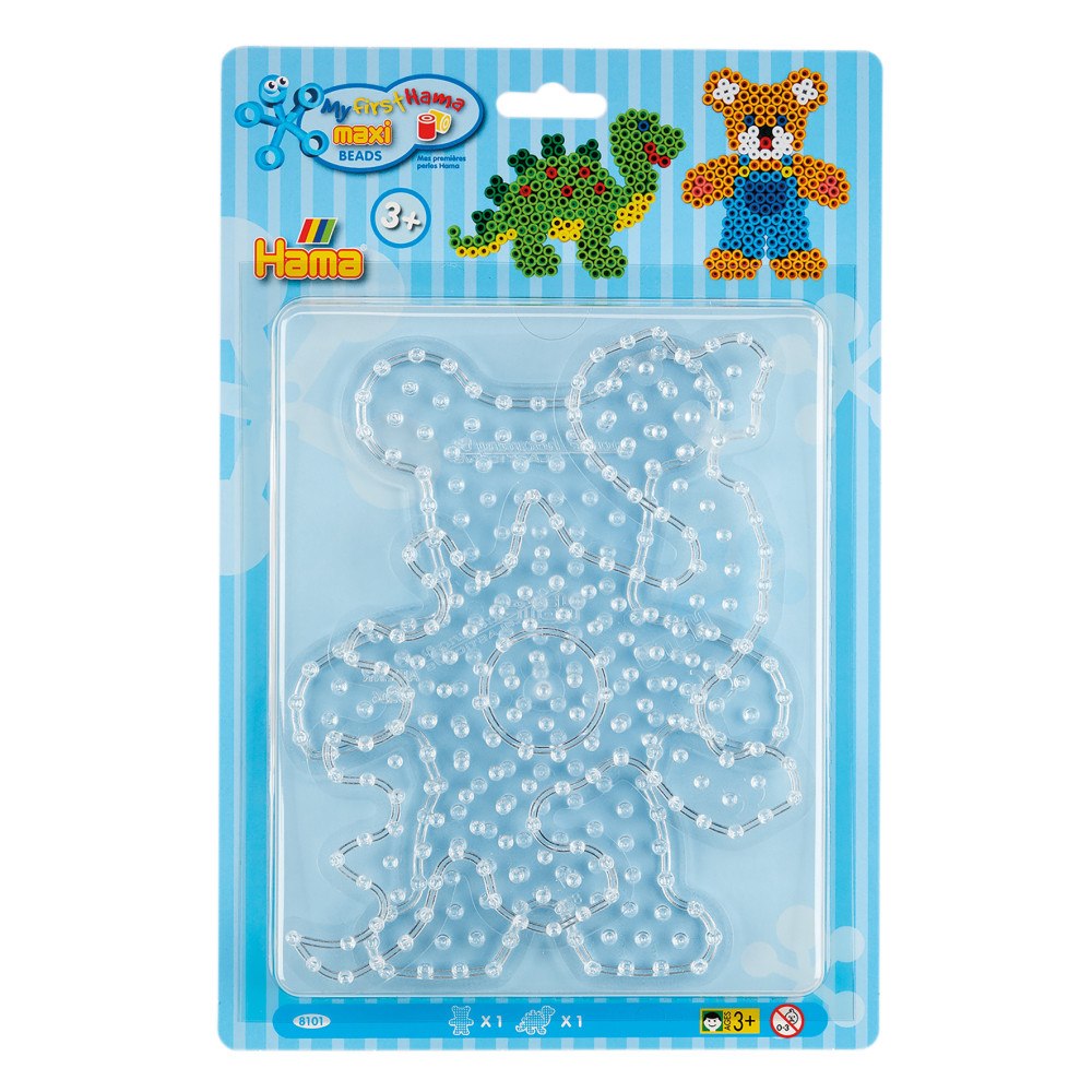 Hama Hama Maxi-pärlplatta nalle/dinosaurie