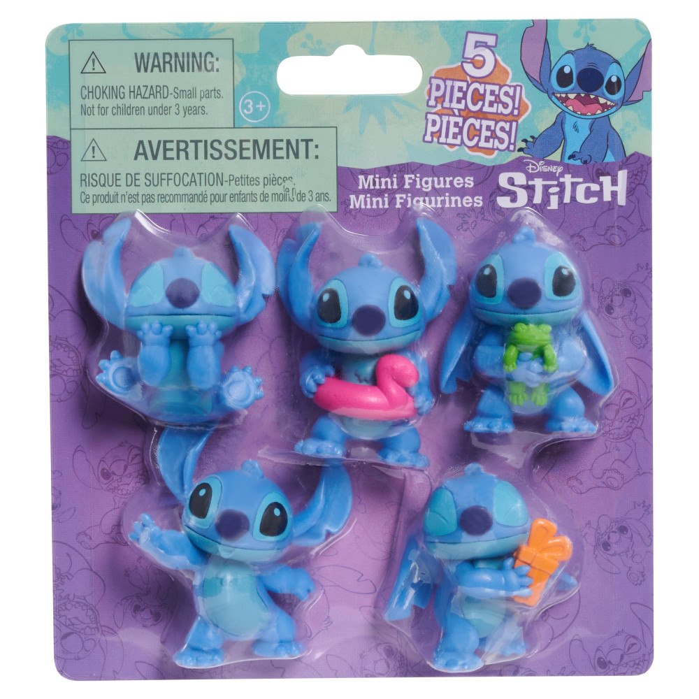 Disney Stitch Disney Stitch Figurer 5-pack 5,5 cm