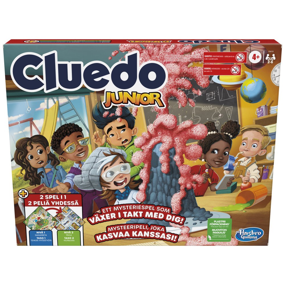 Hasbro Games Cluedo Junior SE/FI