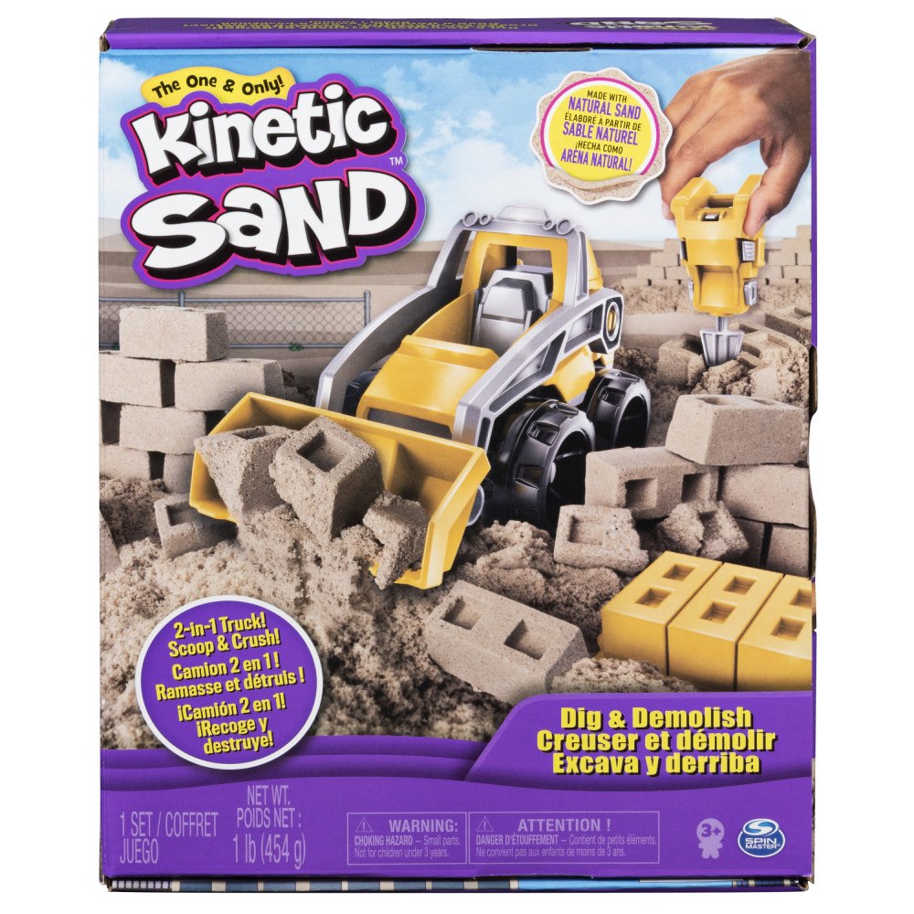 KINETIC SAND Kinetic Sand Dig & Demolish set