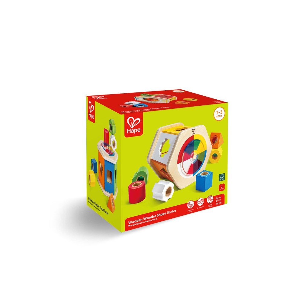 Hape Hape plocklåda för färglära & sortering
