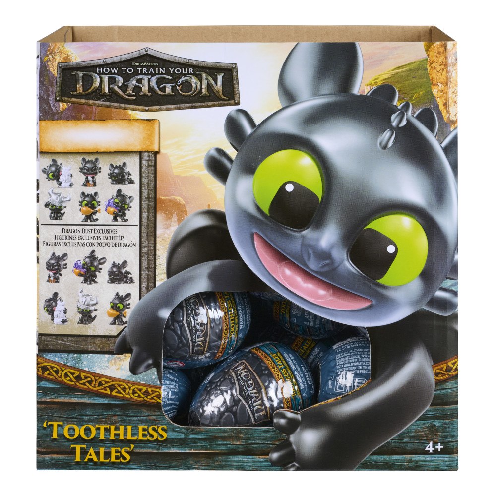 Dragons Dragons Toothless Samlarobjekt Sort.
