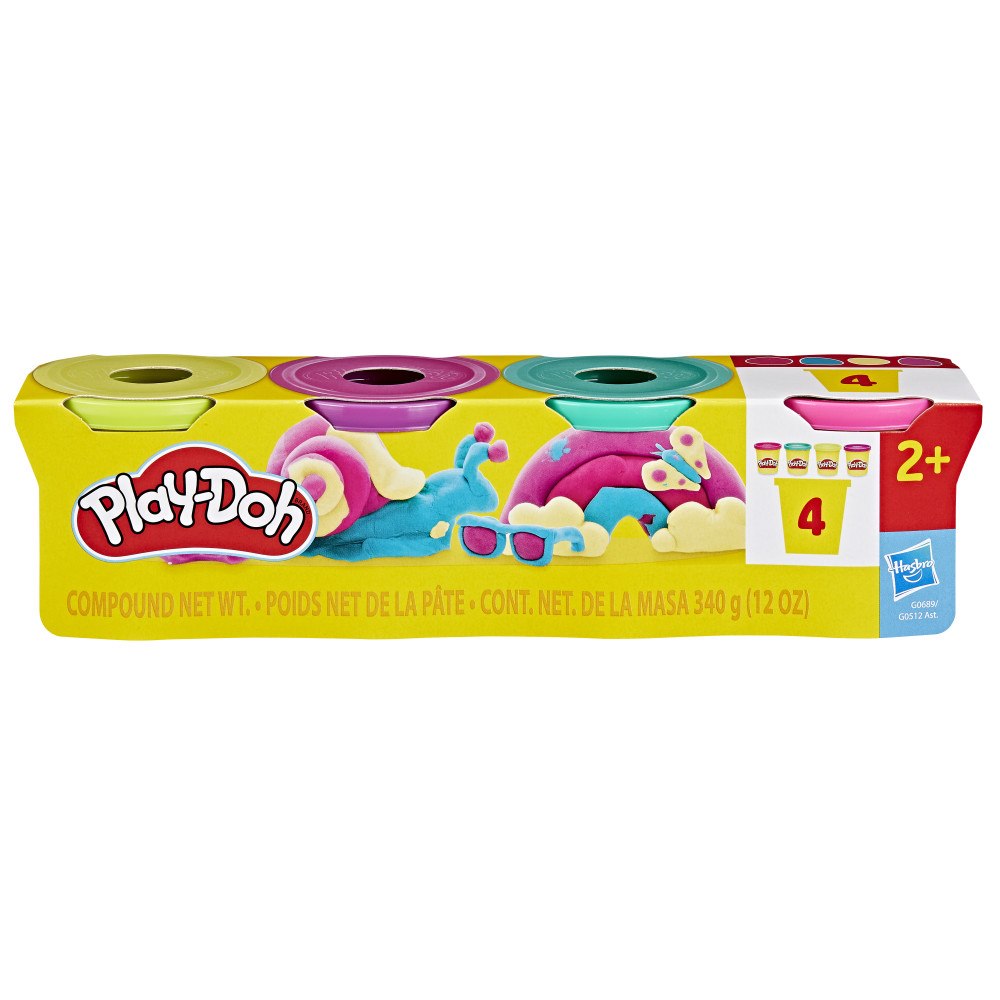 Play-Doh Play-Doh Starka färger 4-pack 340 g