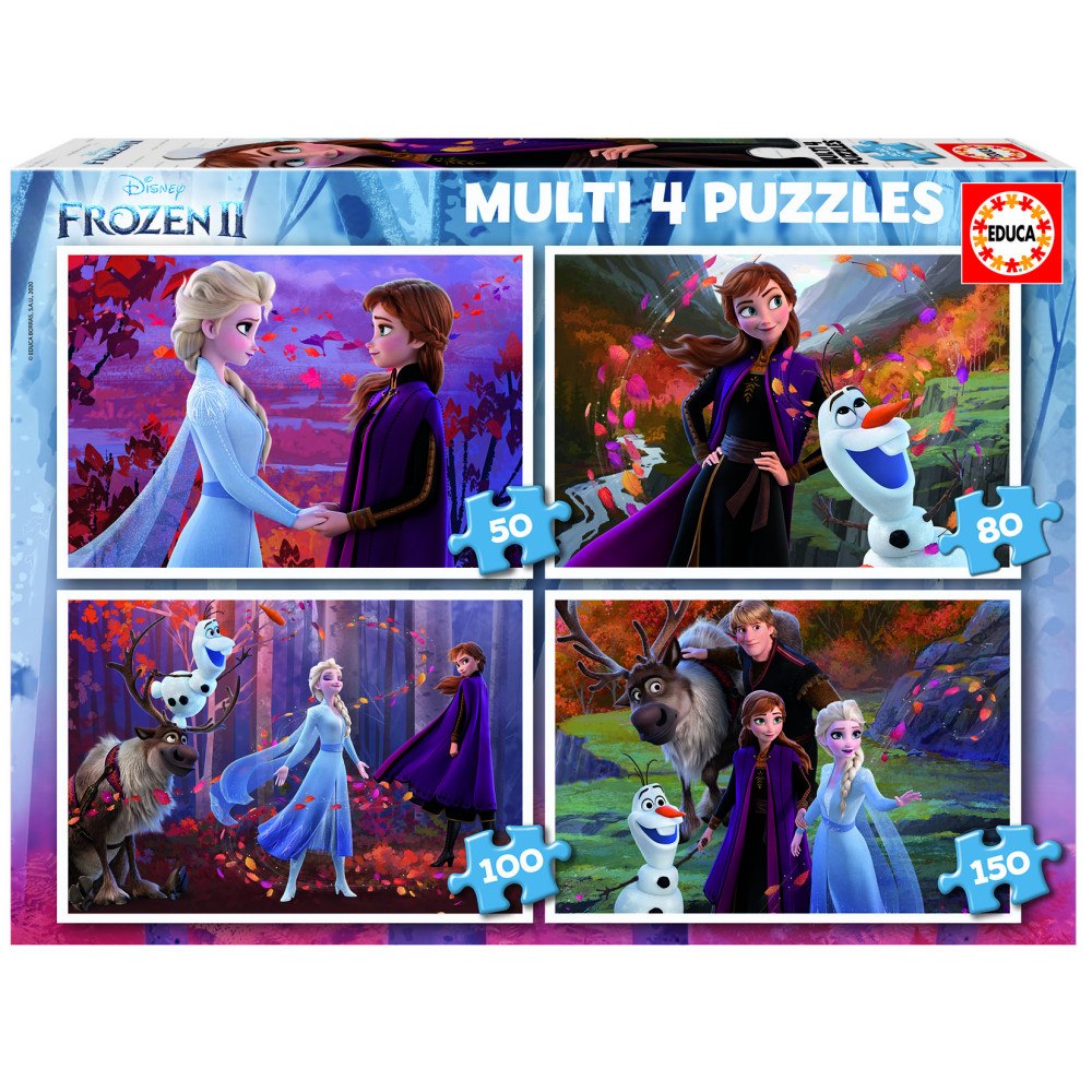 Educa Puzzle Educa 50-80-100-150 Frozen