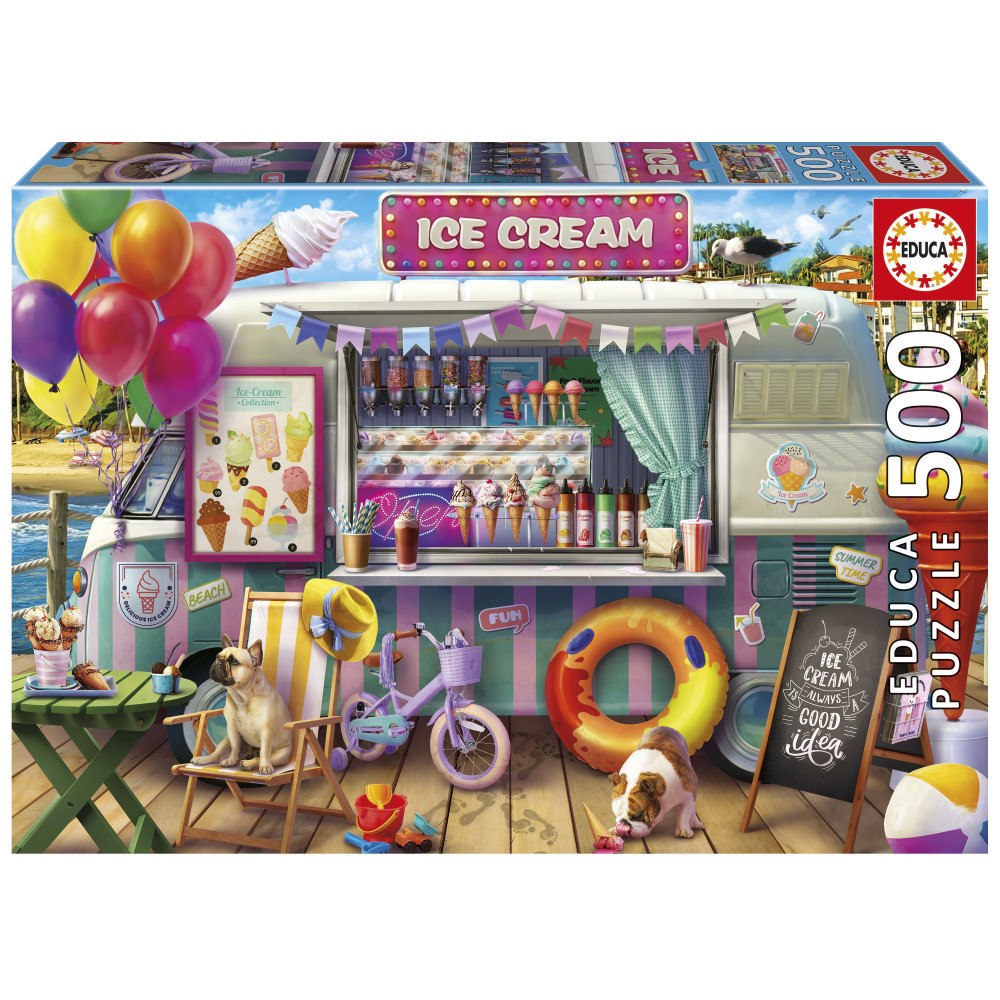 Educa Puzzle Educa 500 Ice Cream Van