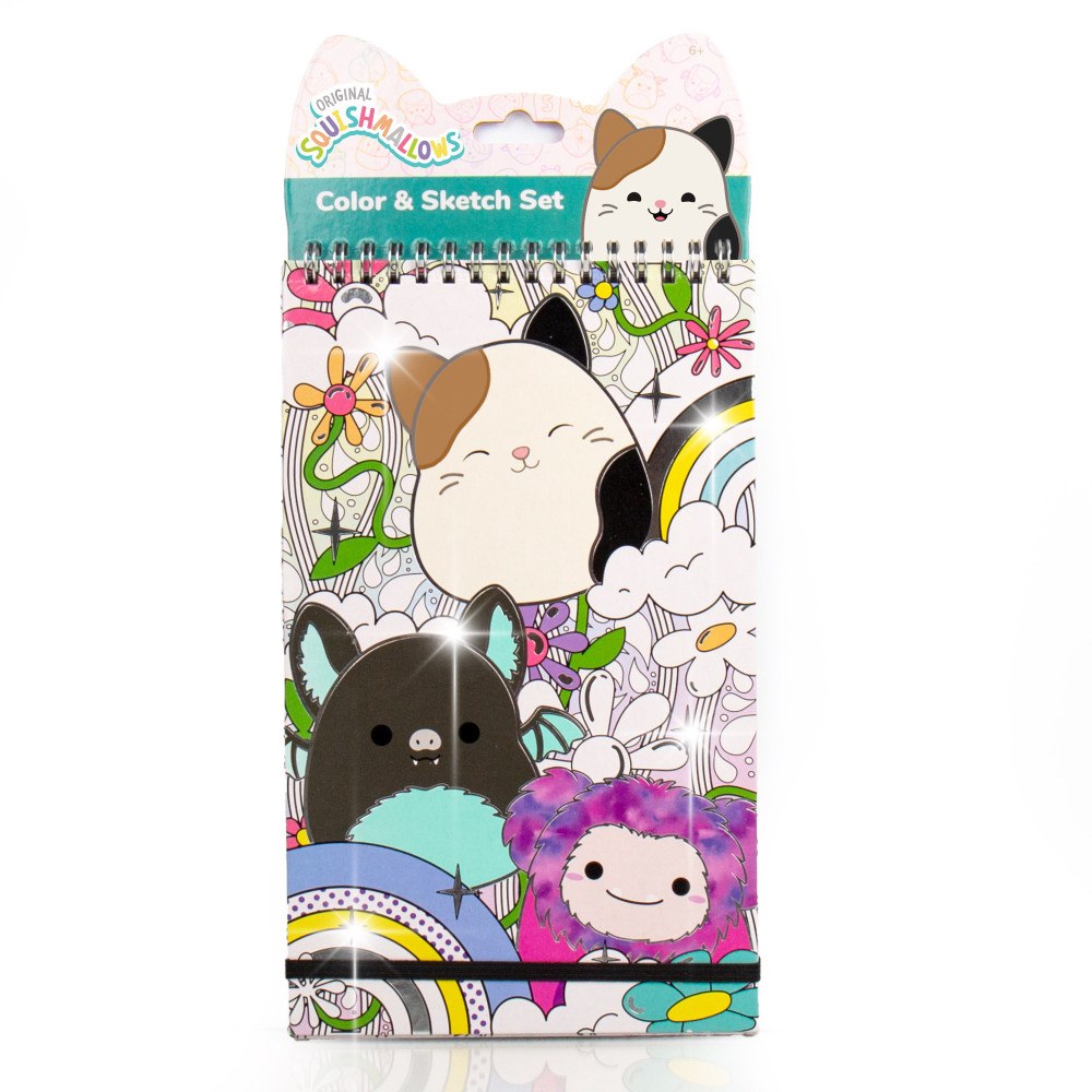 Squishmallows Squishmallows Färglägg & Rita-block