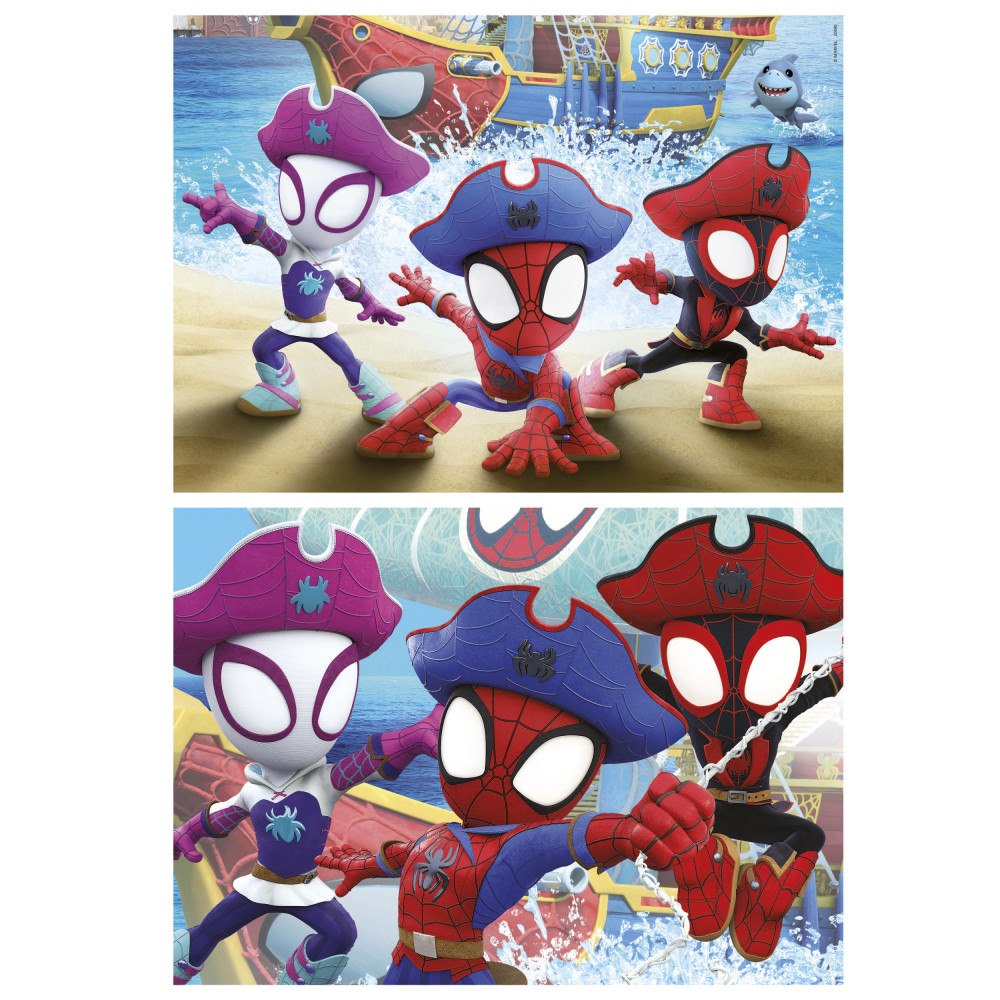Educa Puzzle Educa 2X20 Spidey Waterwebs