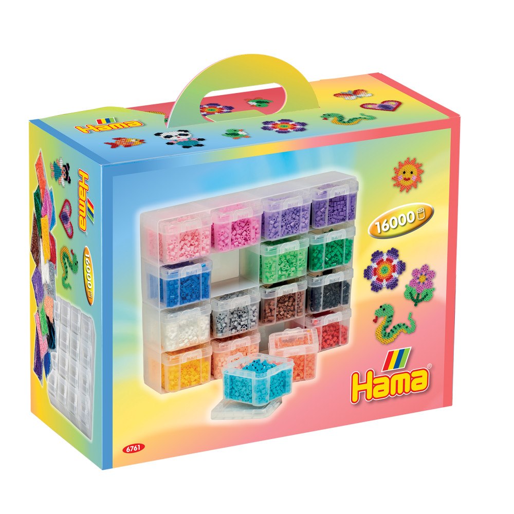 Hama Hama Midi förvaringslåda med 16 000 pärlor