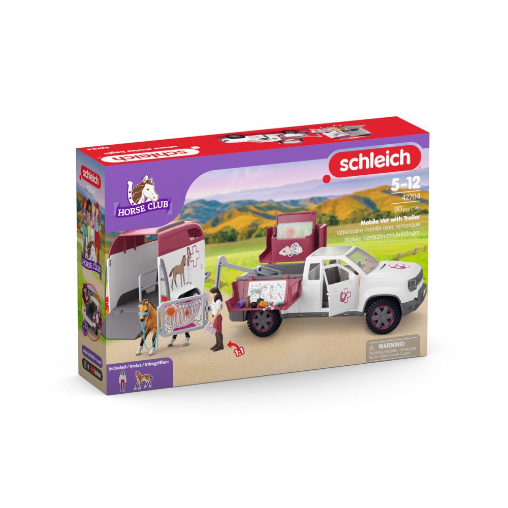 Schleich schleich® mobil veterinär med trailer