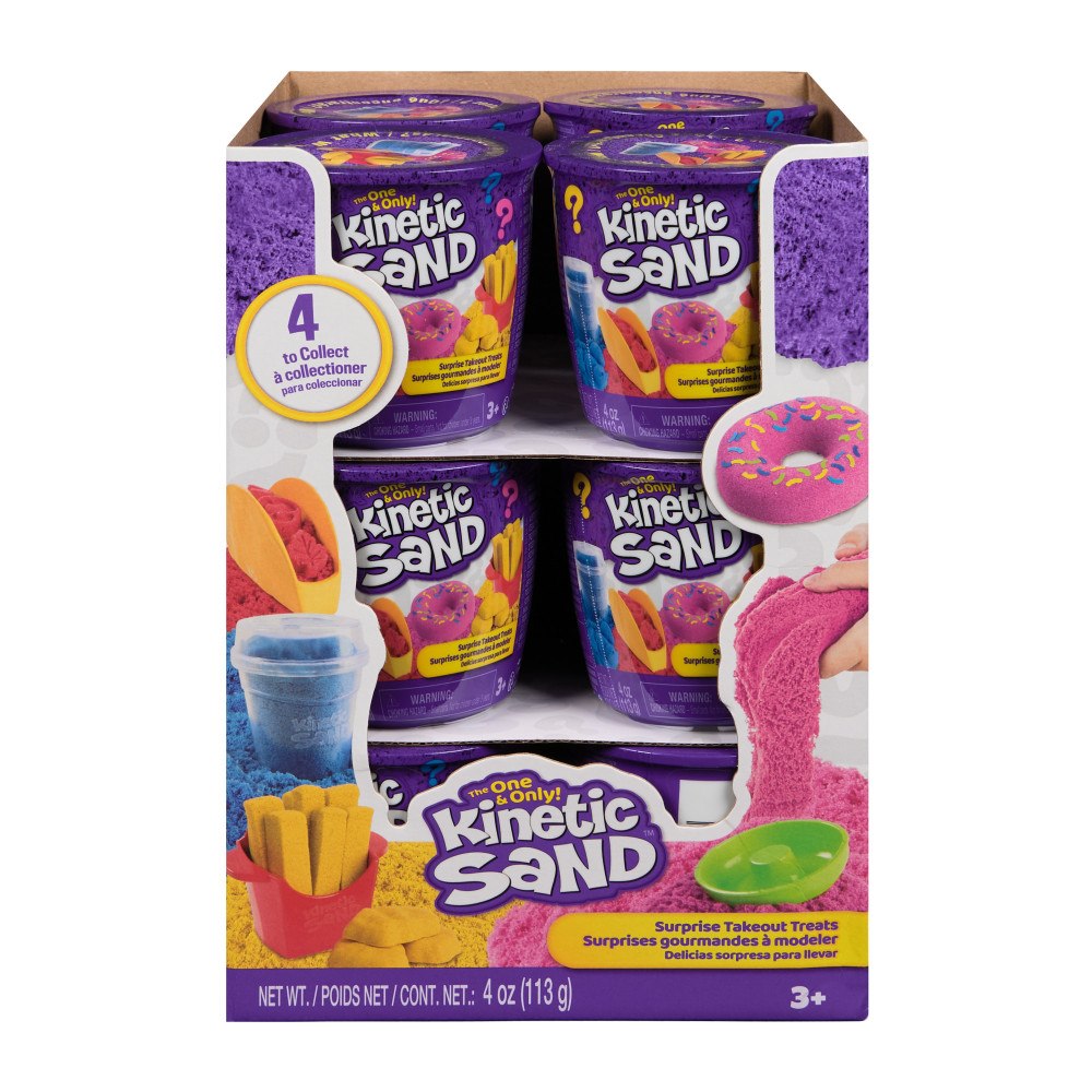 KINETIC SAND Kinetic Sand Tasty Treats Överraskning Sort.