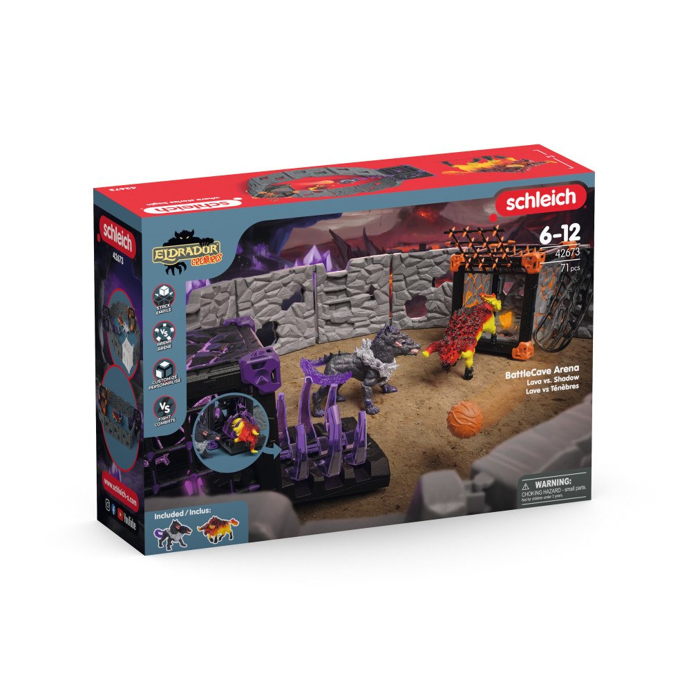 Schleich schleich® BattleCave Arena Lava kontra skugga