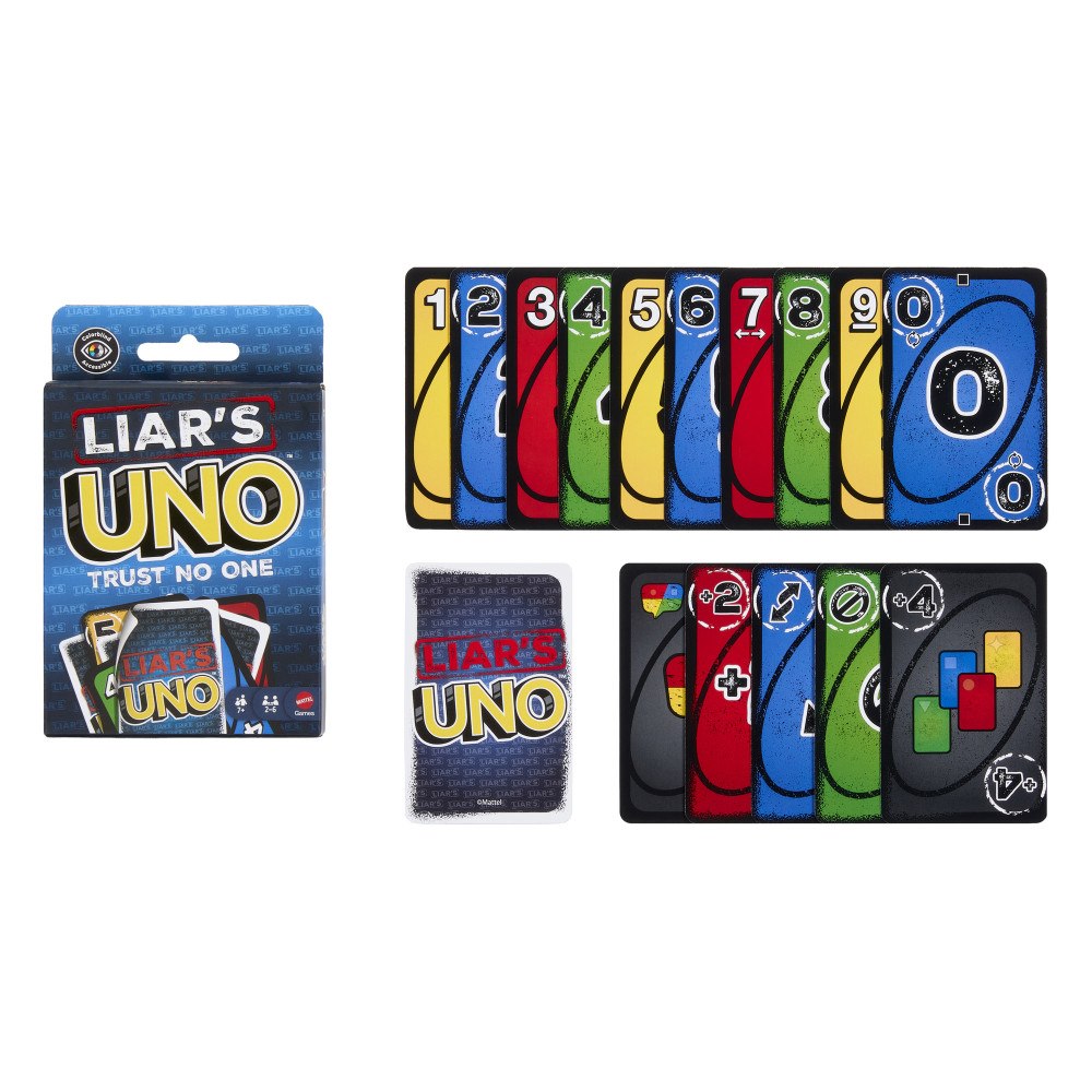Mattel Games Liar's UNO