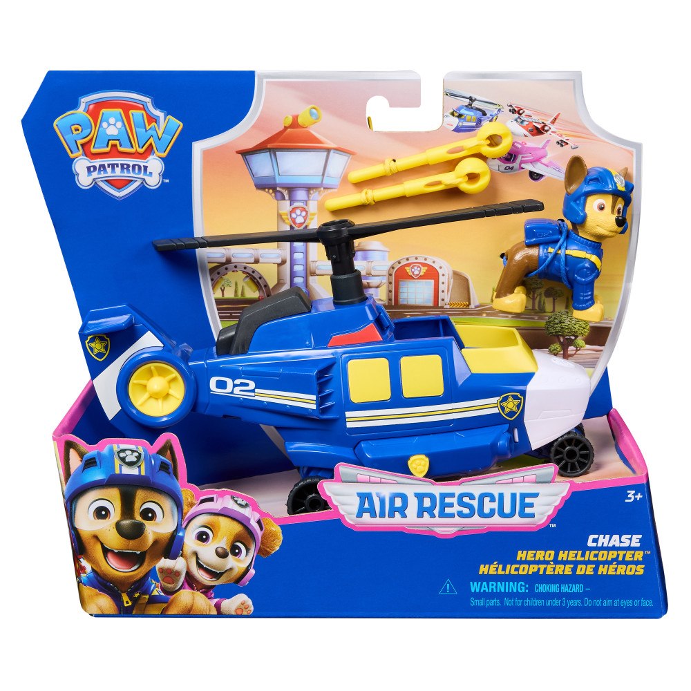 Paw Patrol PAW Patrol Air Rescue-fordon sort.