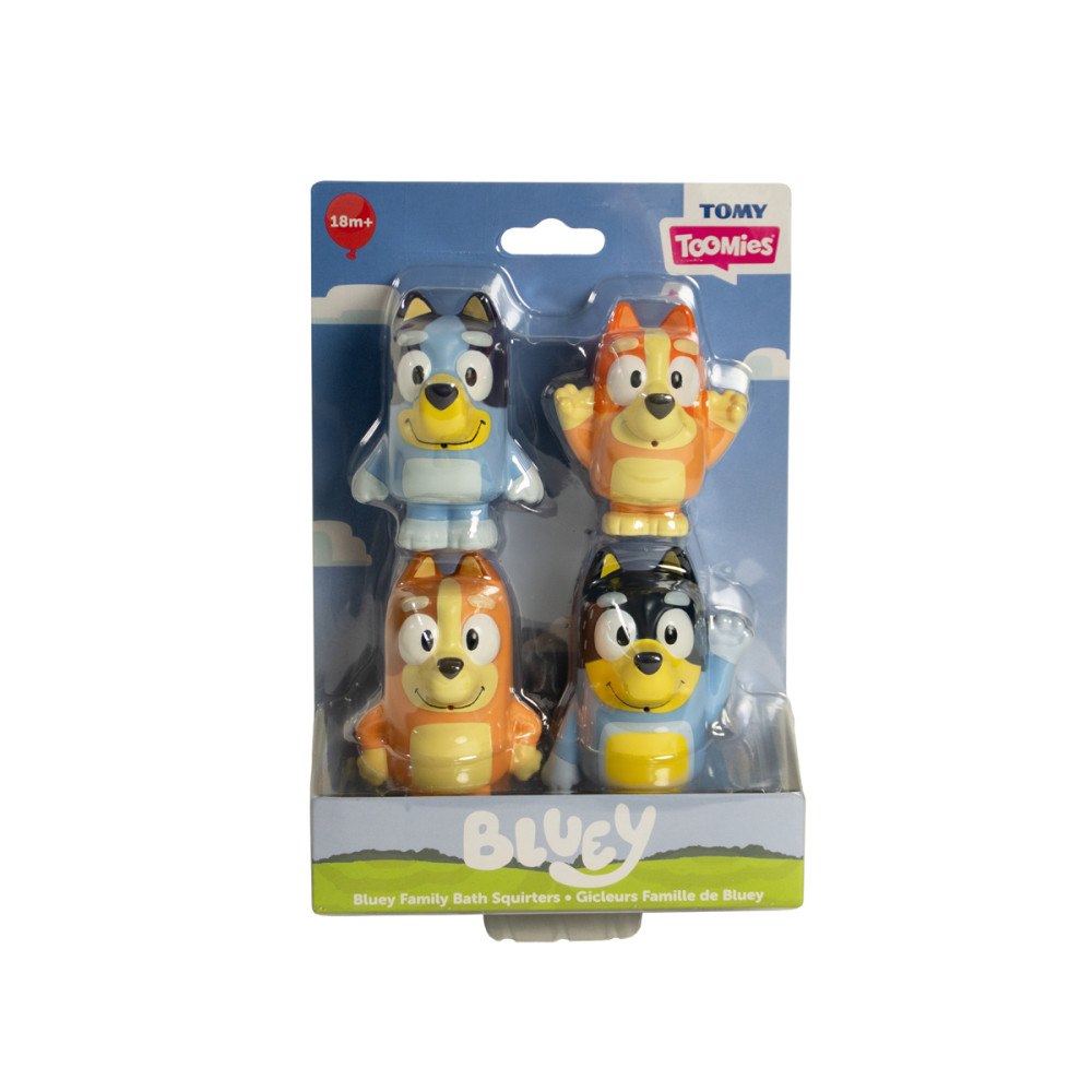 Toomies Toomies Bluey Sprutleksak 4-pack