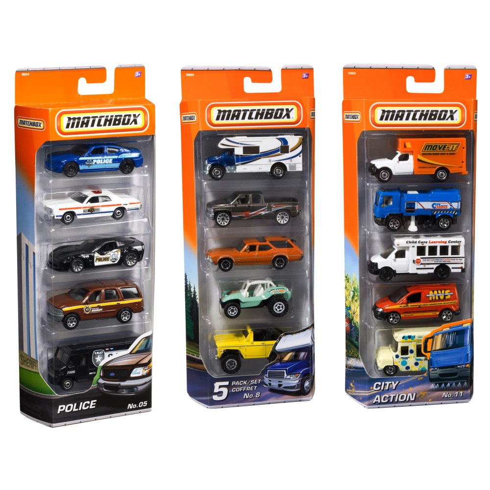 Matchbox MATCHBOX 5-Pack 1:64 Assortment