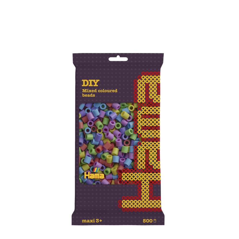 Hama Hama Maxi pärlor 500 stk Mix 50