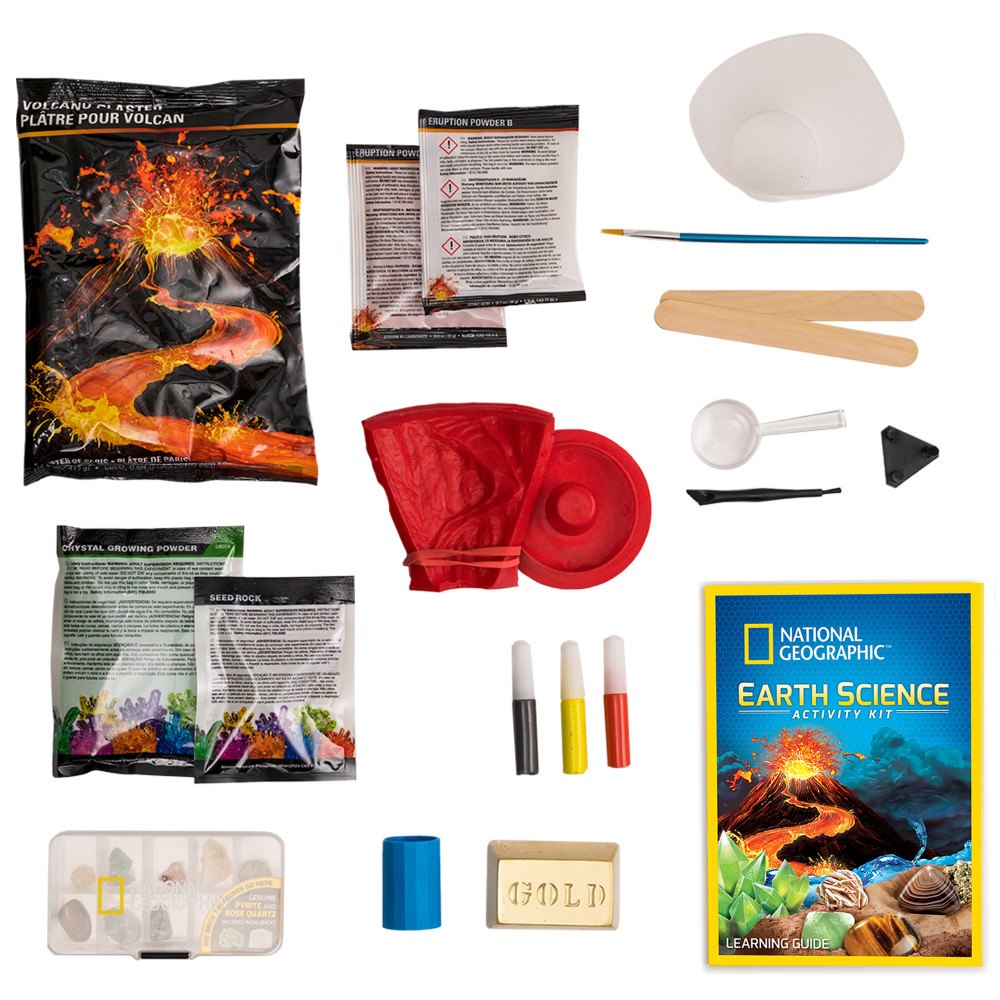 NATIONAL GEOGRAPHIC N. Geographic Jordvetenskap Aktivitetkit