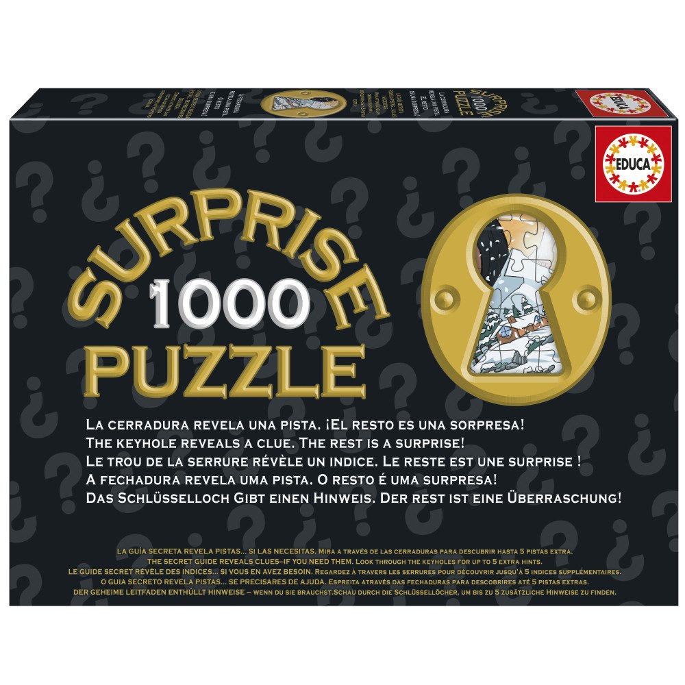 Educa Puzzle Educa 1000 Antik Jul Överraskning
