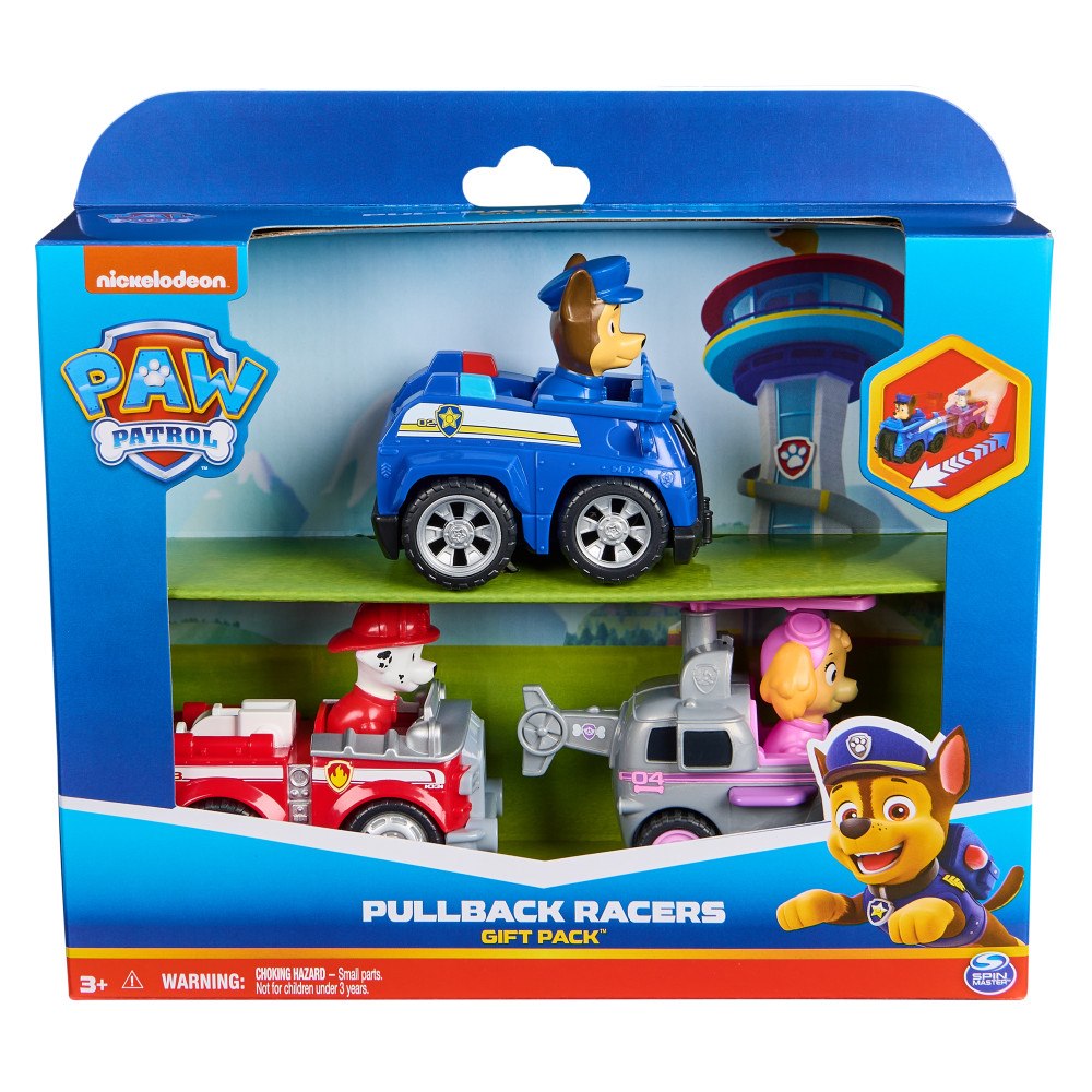 Paw Patrol Paw Patrol Rescue Racer 3-pack