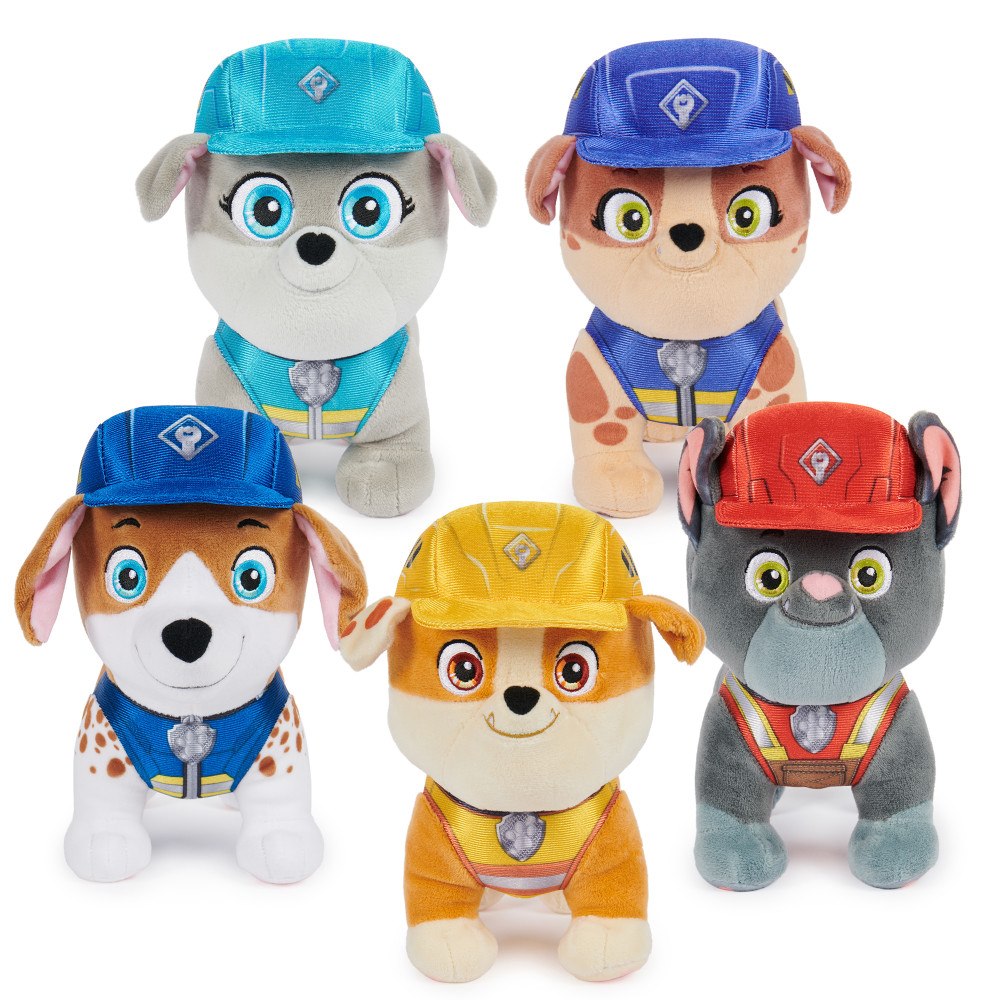 Rubble & Crew Rubble & Crew Basic Mjukisdjur 15 cm sort.