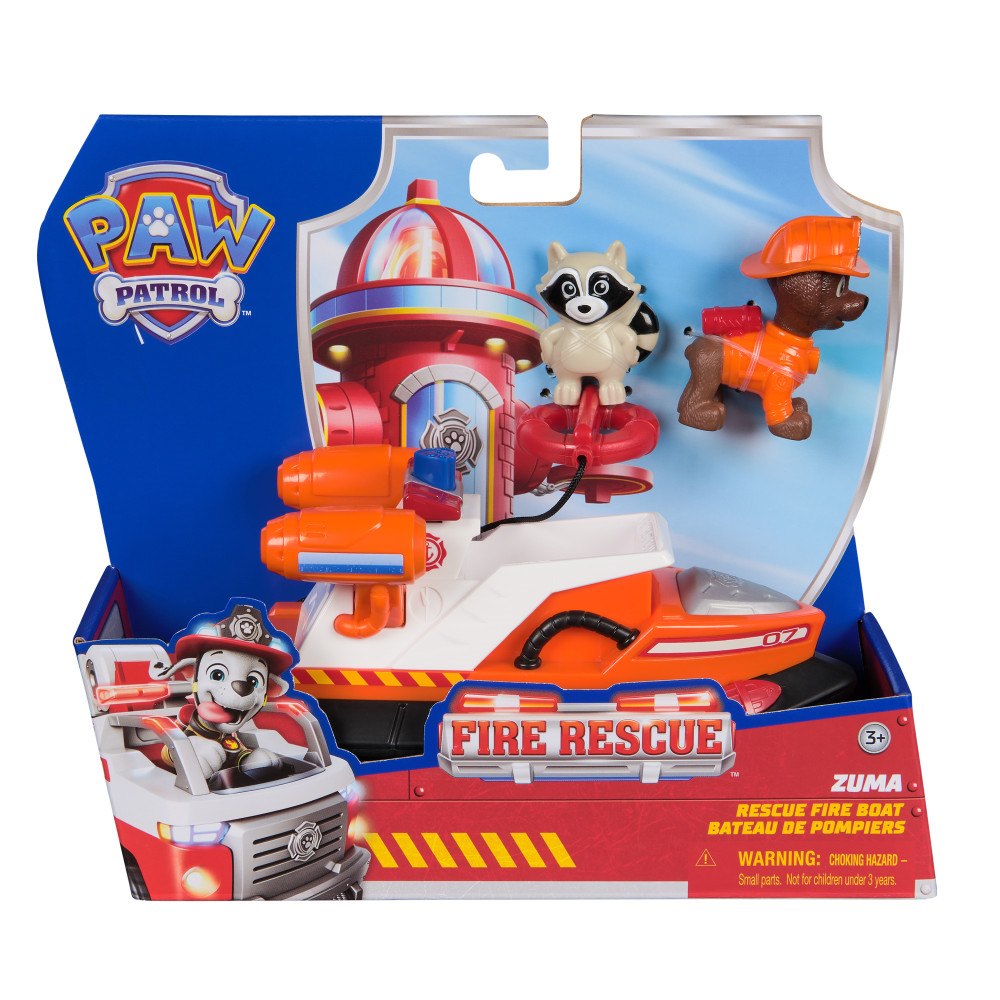 Paw Patrol Paw Patrol Fire Rescue Fordon Zuma