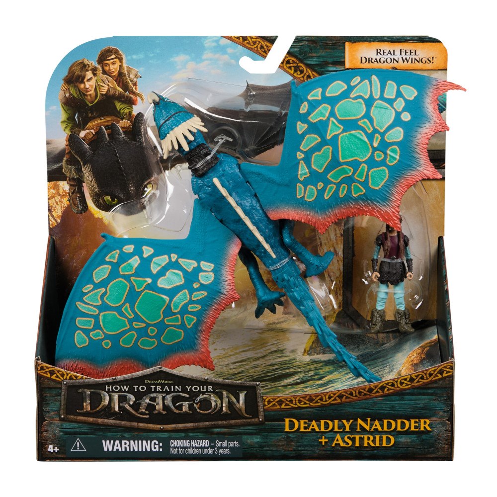 Dragons Dragons Viking & Drake-Deadly Nadder & Astrid