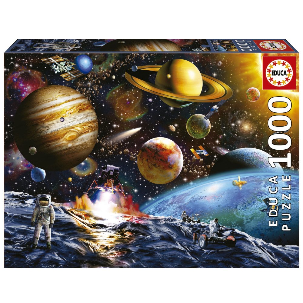 Educa Puzzle Educa 1000 Asteroiduppdrag