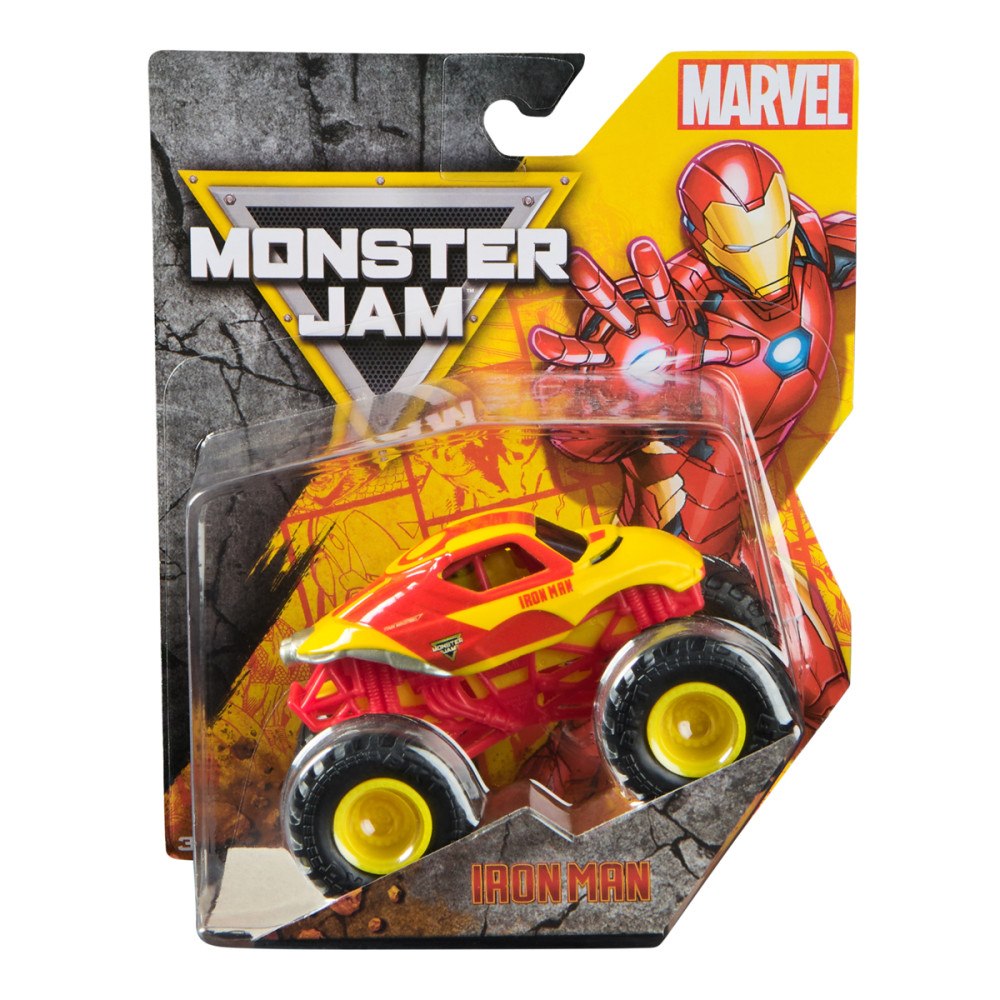 Monster Jam Monster Jam 1:64 Marvel enkelpack sort.