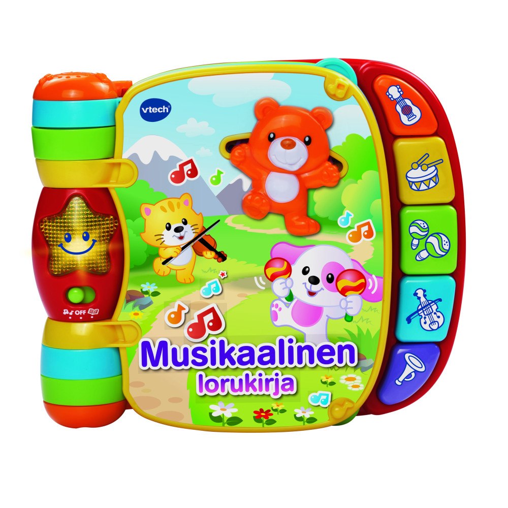 VTech Vtech Baby musikaalinen lorukirja FI