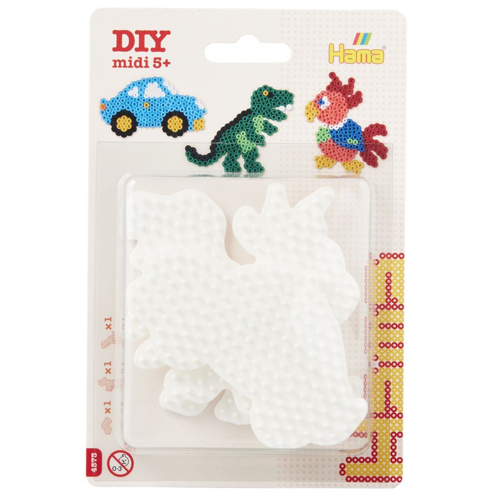 Hama Hama Midi Pegboard Blister 3 pcs