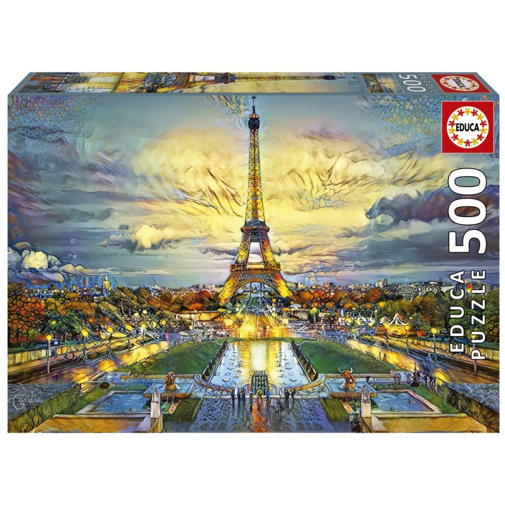 Educa Puzzle Educa 500 Eiffeltornet