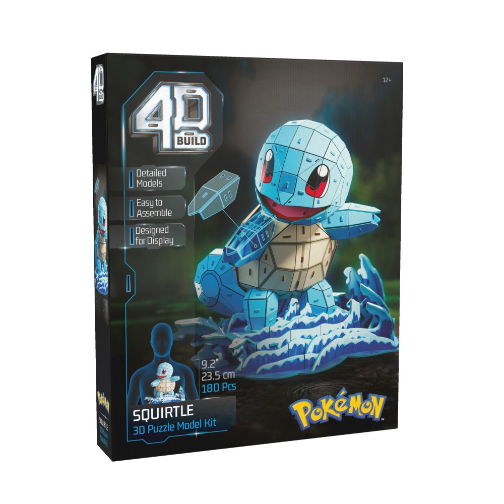 4D Build 4D-pussel Pokemon 30 cm Squirtle