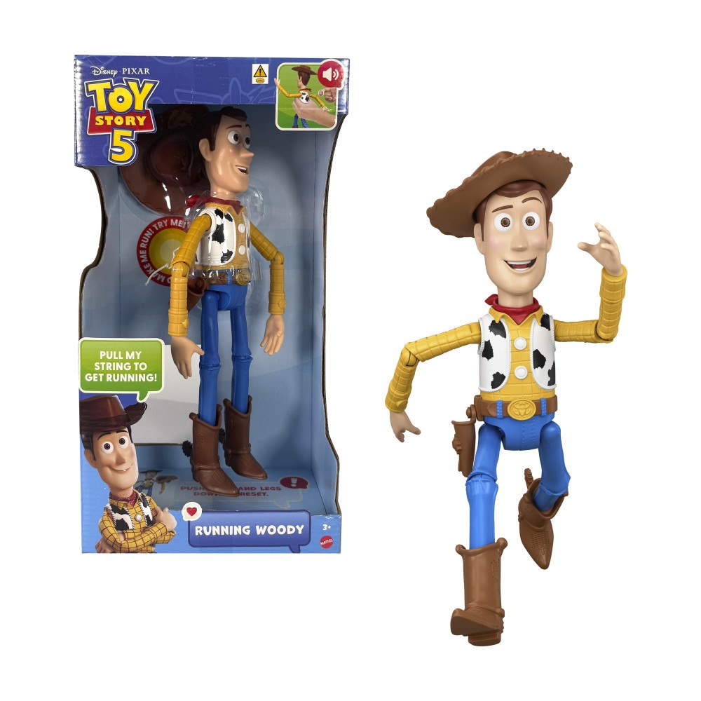 Pixar Toy Story Pixar Toy Story 5 30cm Springande Woody ENG