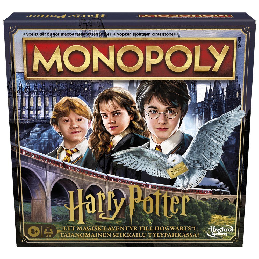 Hasbro Games Monopol Harry Potter SE/FI