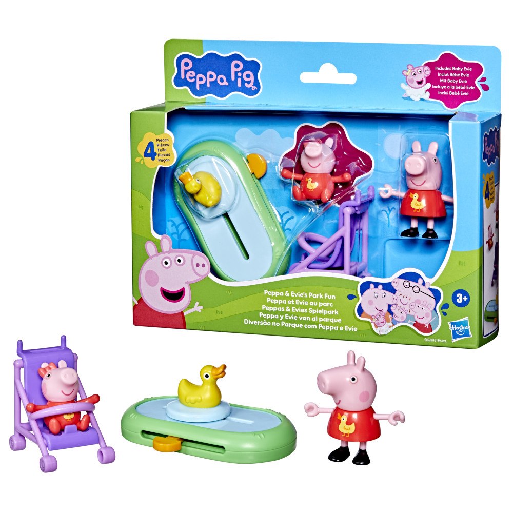 PEPPA PIG Greta Gris Greta & bebislek i parken