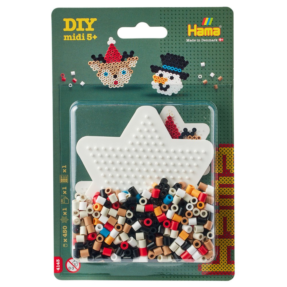 Hama Hama Midi Liten Julhjort 450 st