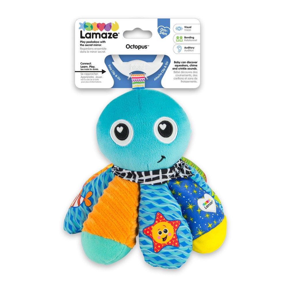 Lamaze Lamaze bläckfisken Sam leksak m. fäste