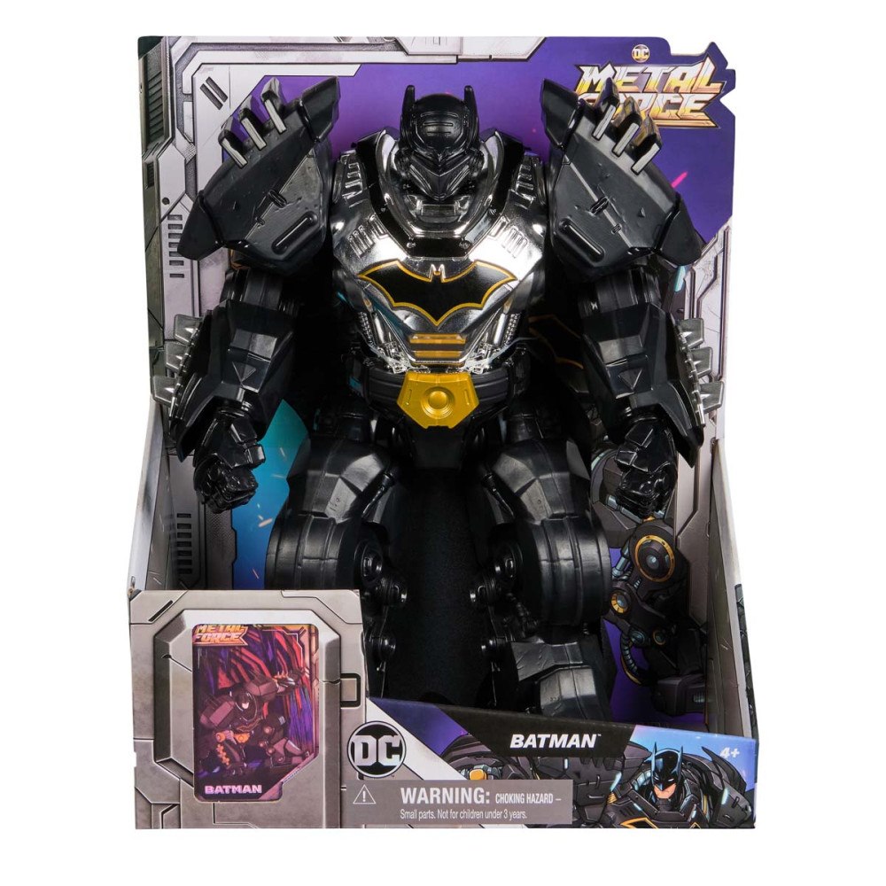 Batman & DC Universe DC Metal Force XL-hjältar 30 cm Batman