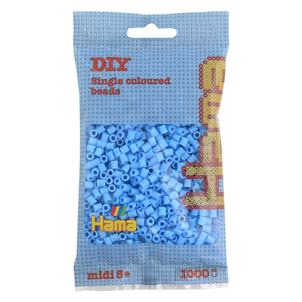 Hama Hama Midi pärlor 1000 stk Pastellblå