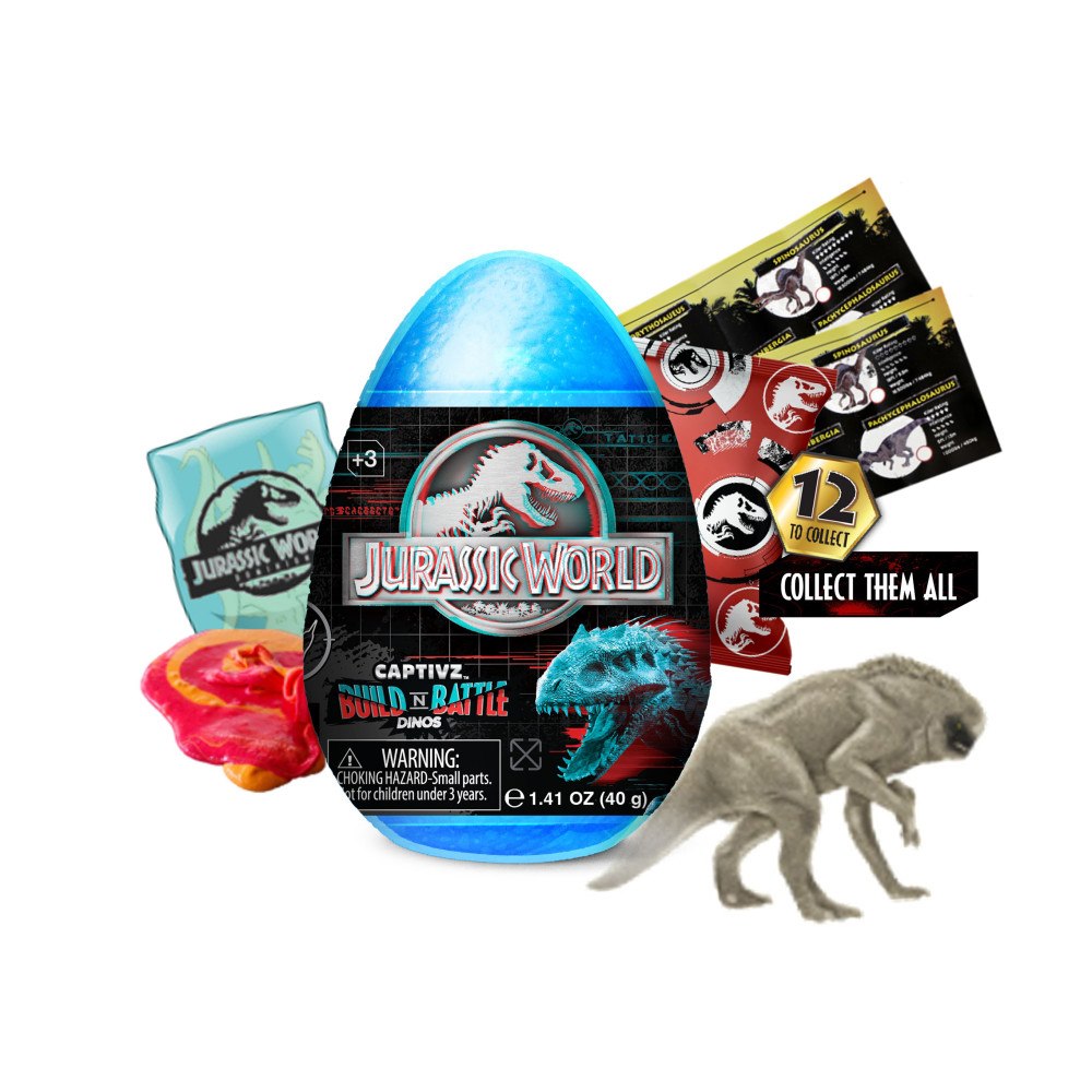 Jurassic World J. World Slime Egg Science Gone Wrong Sort.