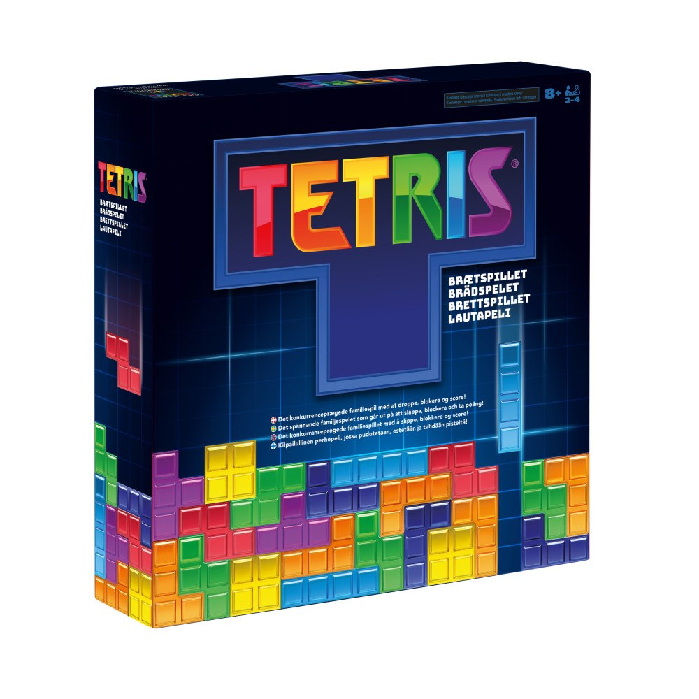 SM Games & Puzzles Tetris strategispel DK/NO/SE/FI