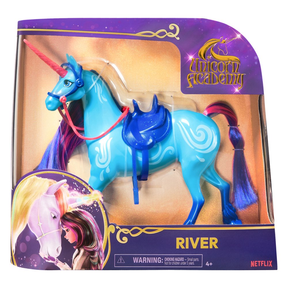 Unicorn Academy Enhörningsakademin Modedocka enhörning 28 cm River