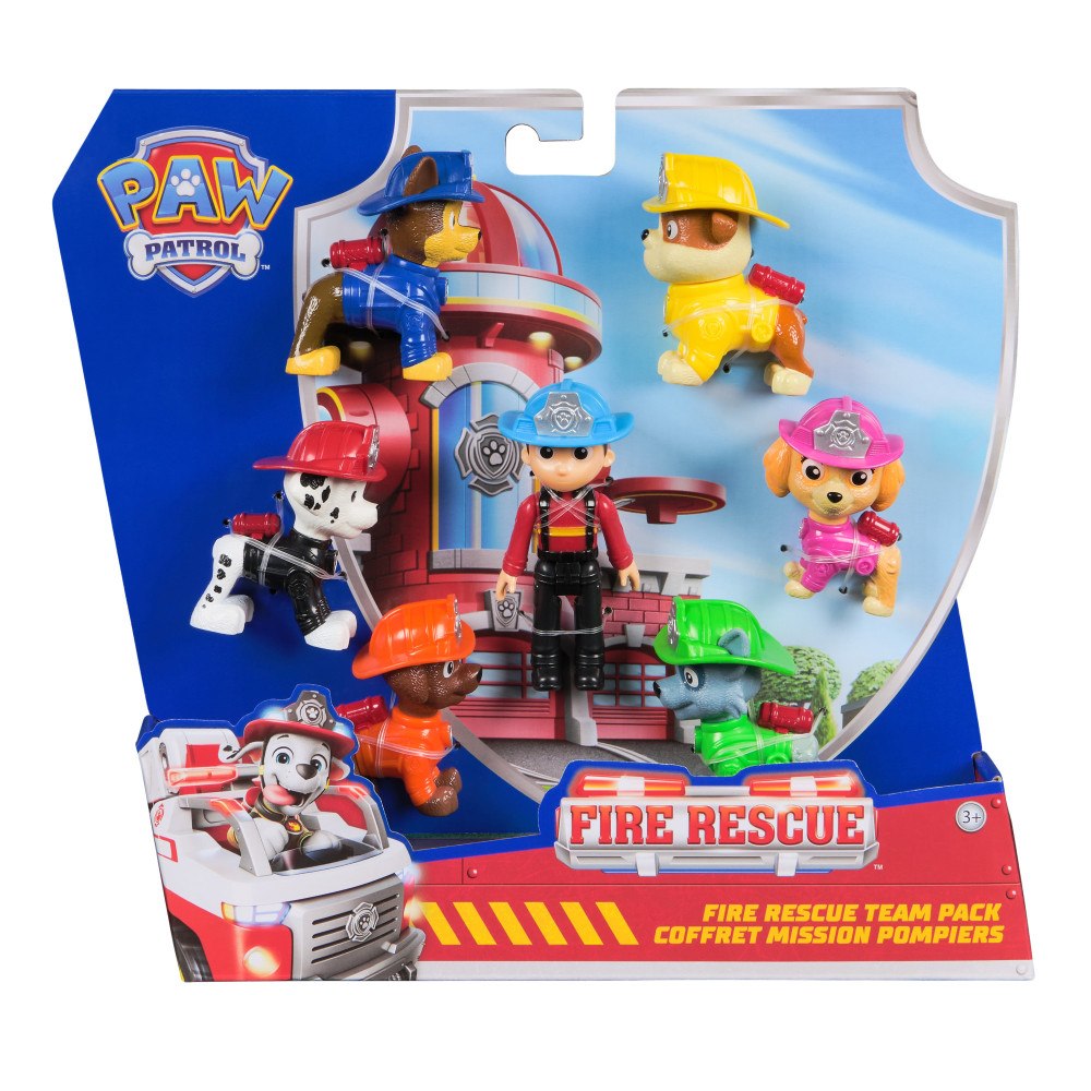 Paw Patrol Paw Patrol Fire Rescue Figurer 7-pack