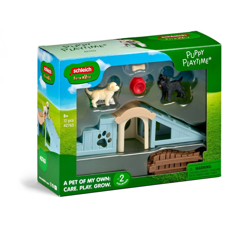 Schleich Schleich Äventyrslek för Små Valpar