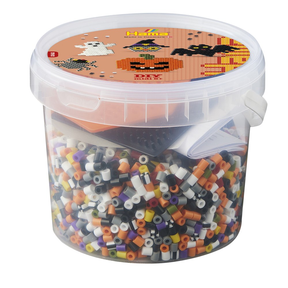 Hama Hama Midi Beads 4000 Tub Halloween