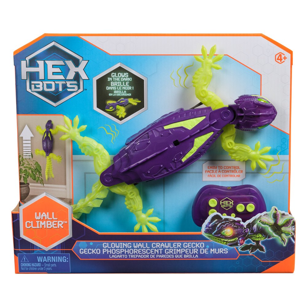 Hex Bots Hex Bots Wall Crawler Självlysande gecko