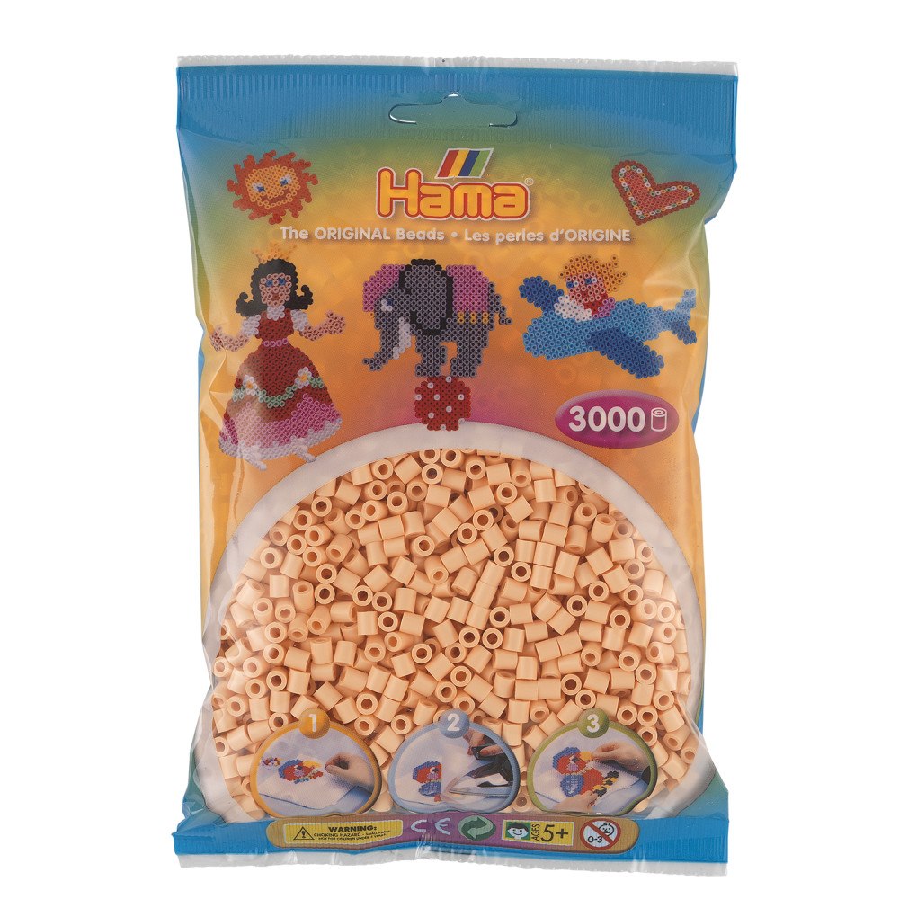Hama Hama Midi beads 3000 pcs. Ljus Persika