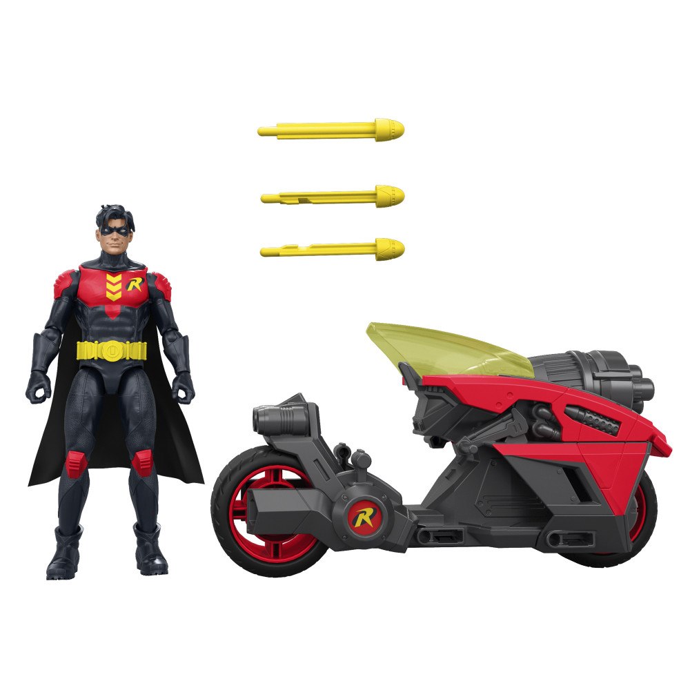 DC Universe DC Universe Robin 15cm med Litet Fordon