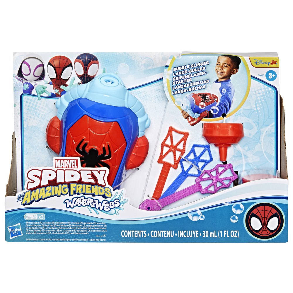 Spidey & Friends Spidey & F. WaterWebs Bubbelskjutare